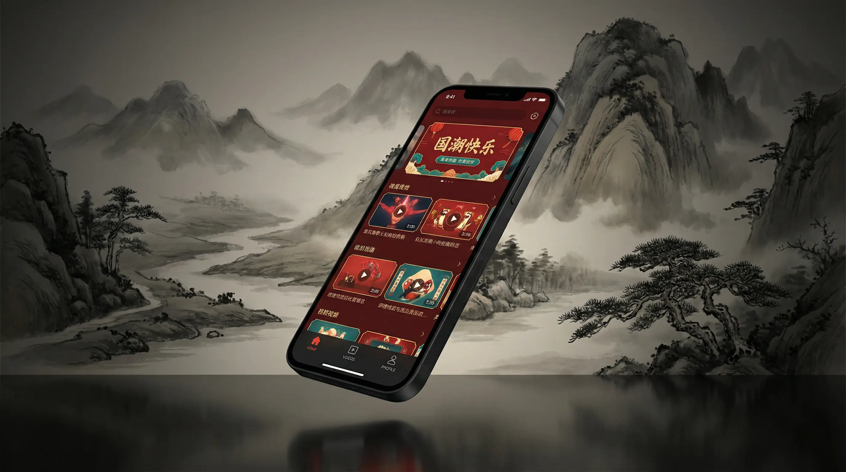 牟氏庄园全集 移动端APP界面展示